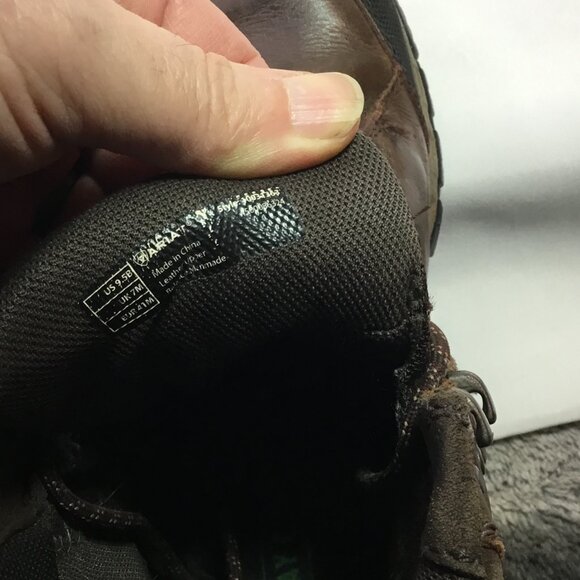 Wmns Ariat Skyline Mid Waterproof Leather Ankle Hiking Boot sz 9.5 B - Picture 8 of 9